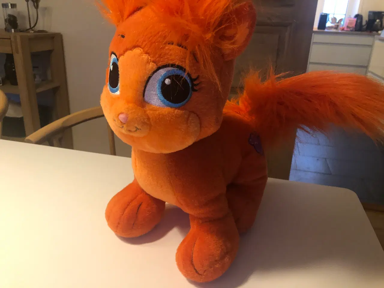 Billede 6 - Flot BuildABear bamse i orange