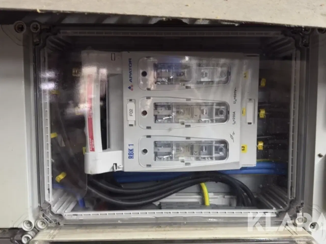 Billede 6 - Målertavle 400A/M4 f. trafomåling - Afg.Plint 125A+250A NST