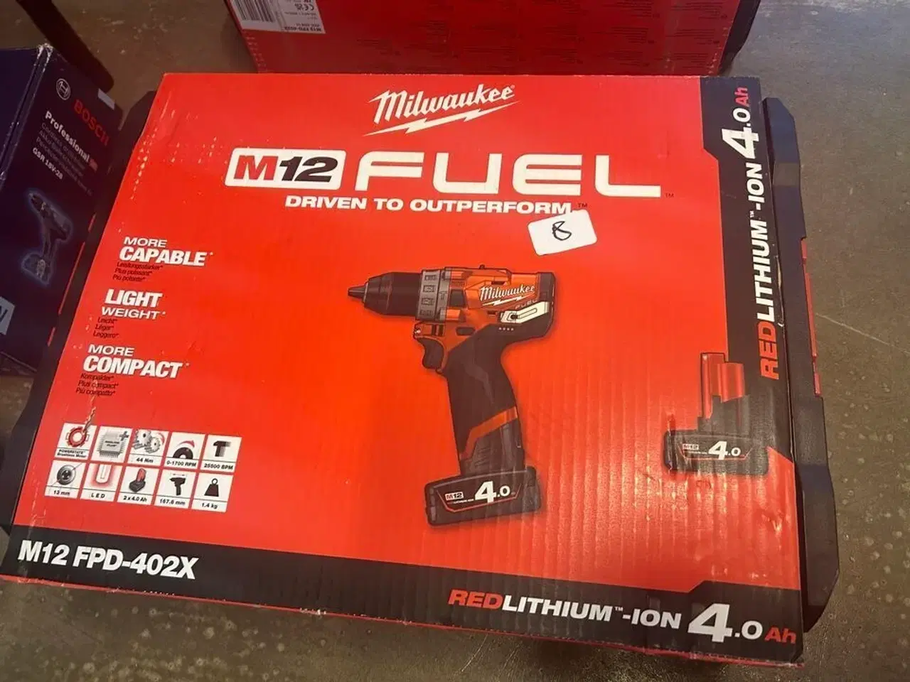 Billede 1 - Milwaukee skruemaskine M12 FPD-402X