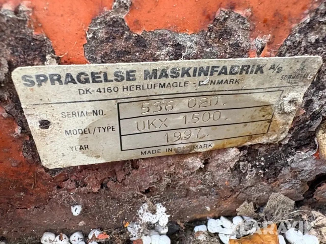 Billede 2 - Rotorklipper Spraglelse maskinfabrik Ukx 1500