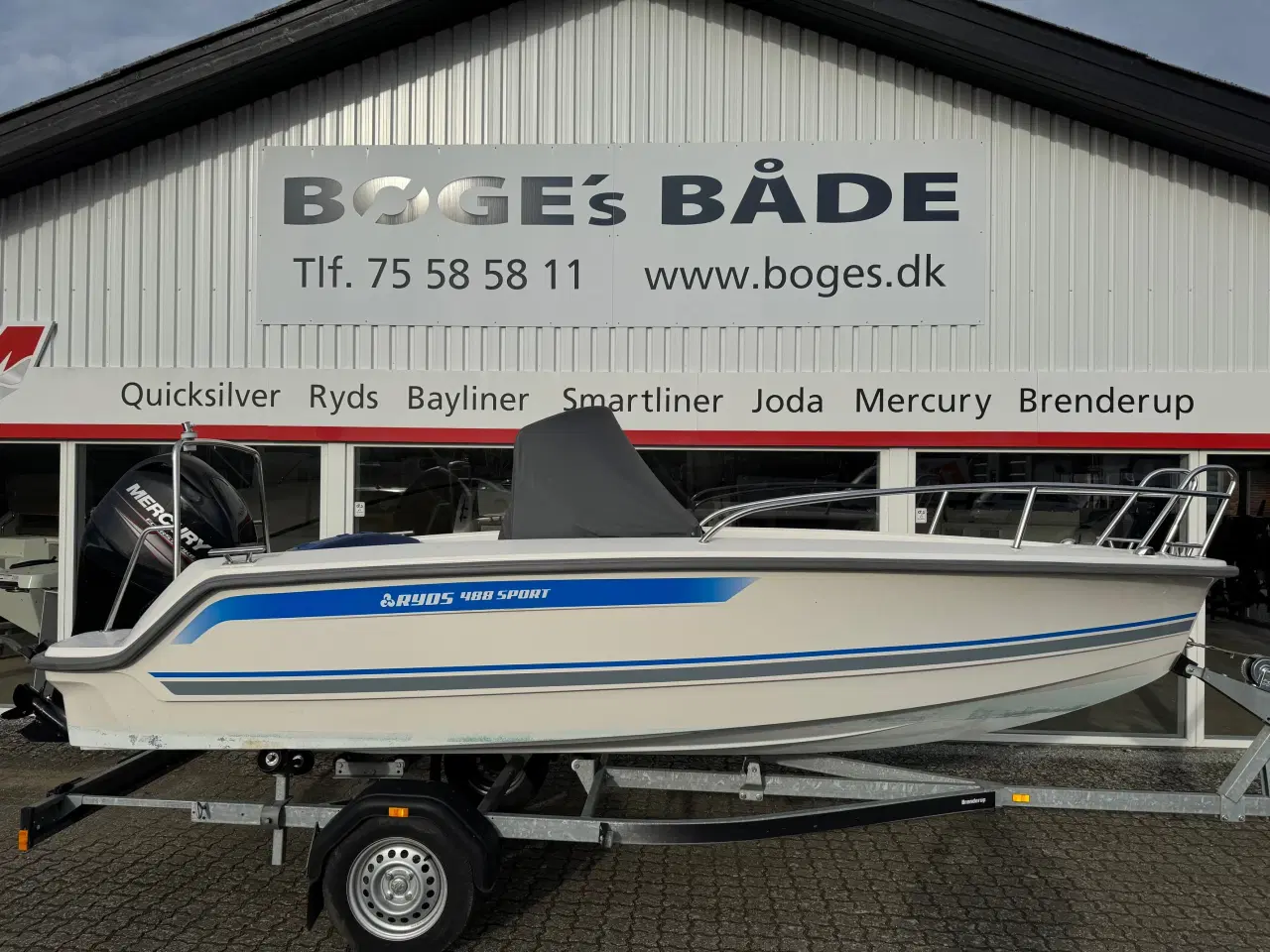 Billede 1 - 488VI Sport med 50 hk Mercury-EFI 4 takt