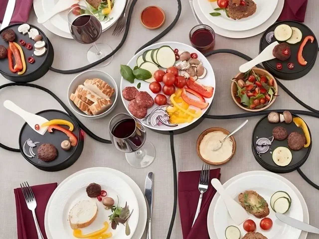 Billede 2 - Blokker raclette bl-24708 gourmet 4-i-en(ubrugt)