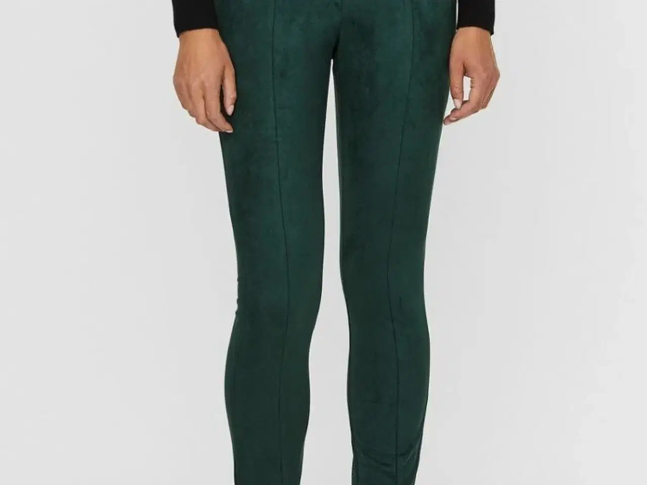 Billede 5 - Vero Moda skovgrønne leggings str. Large. Ubrugt/u