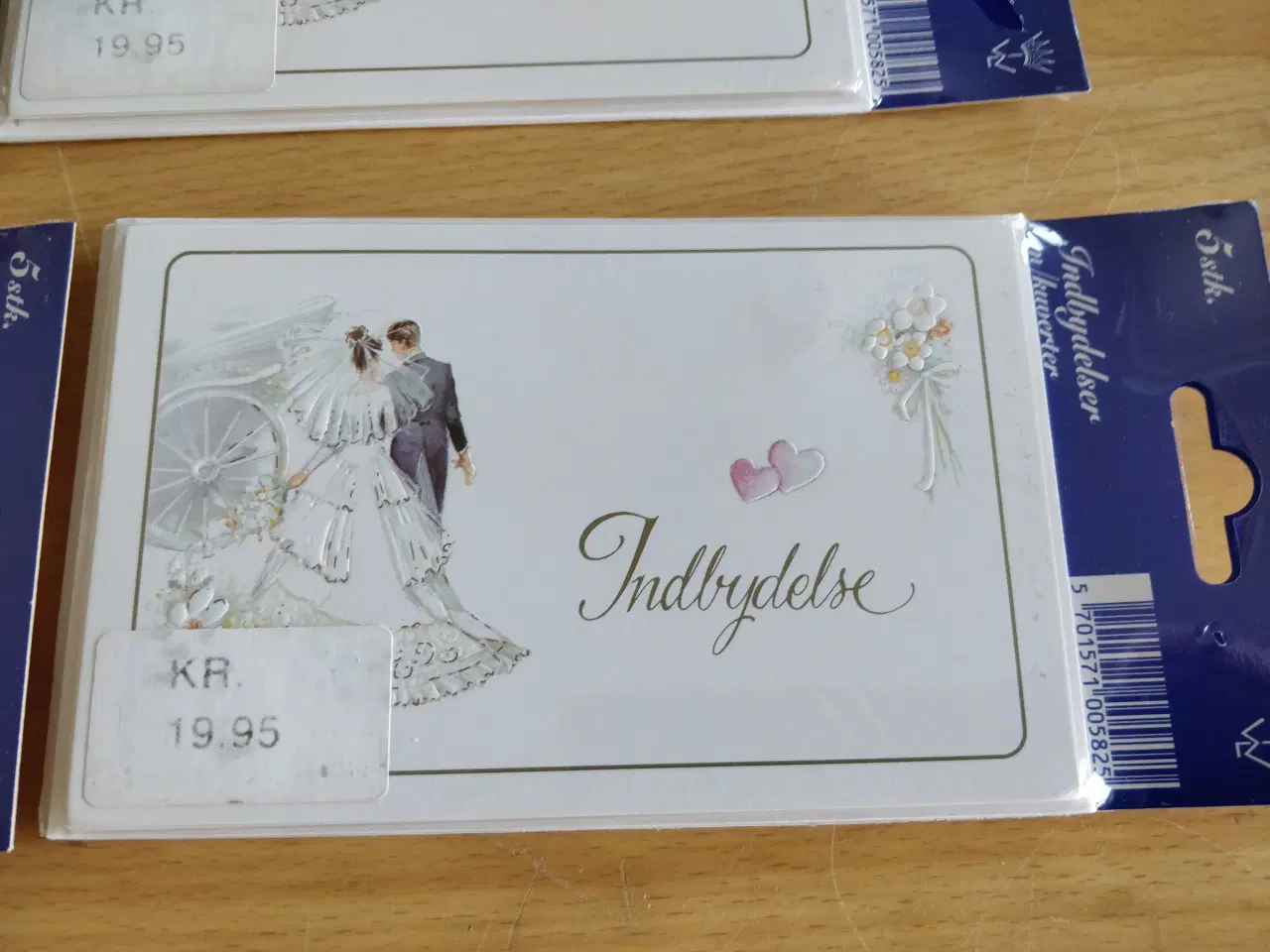 Billede 2 - Indbydelseskort og sange