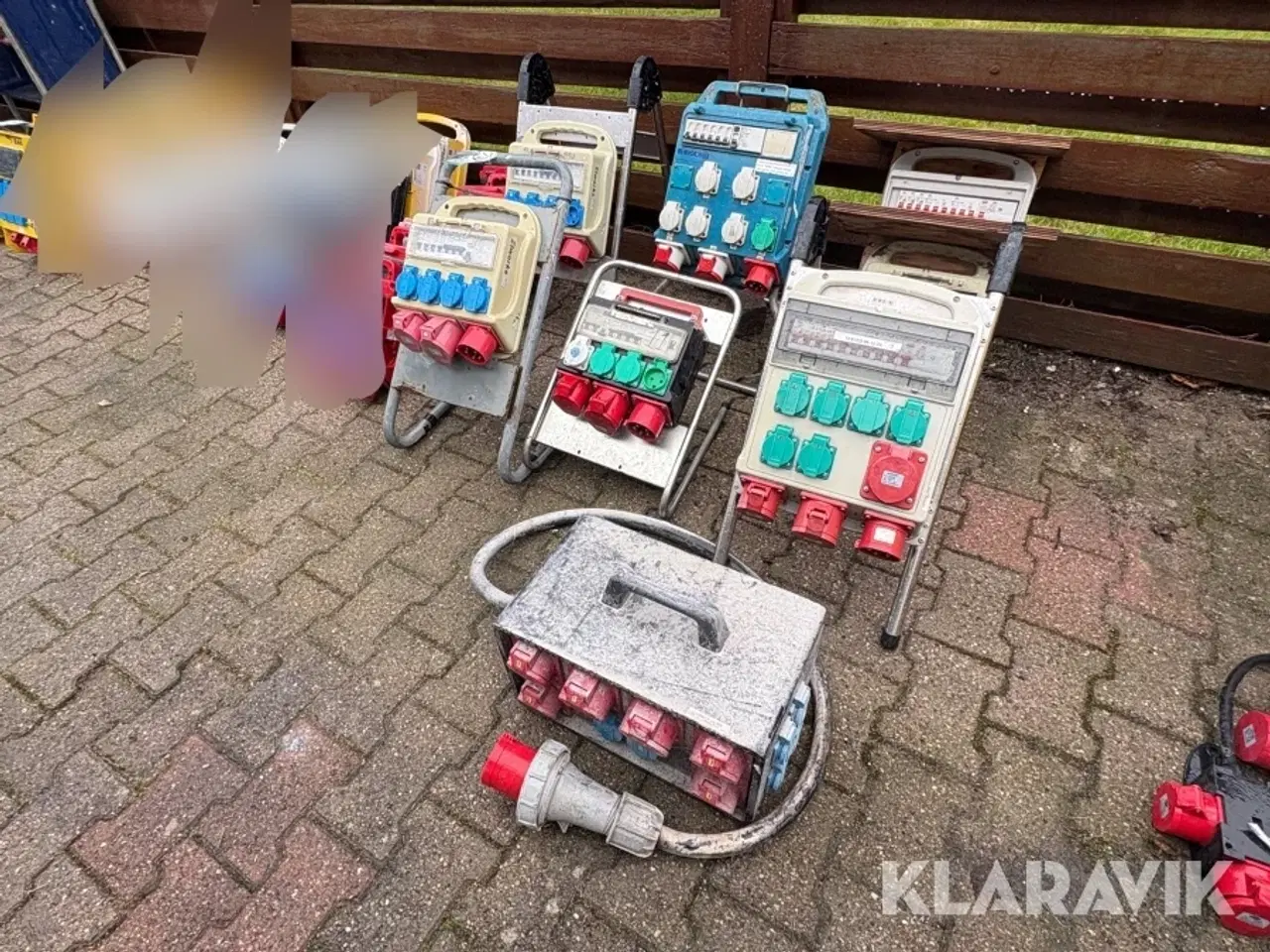 Billede 1 - Byggestrømtavler 8 styk