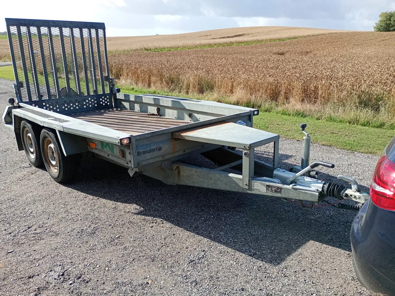 Billede 5 - Nysynet Brenderup B 26 Maskintrailer