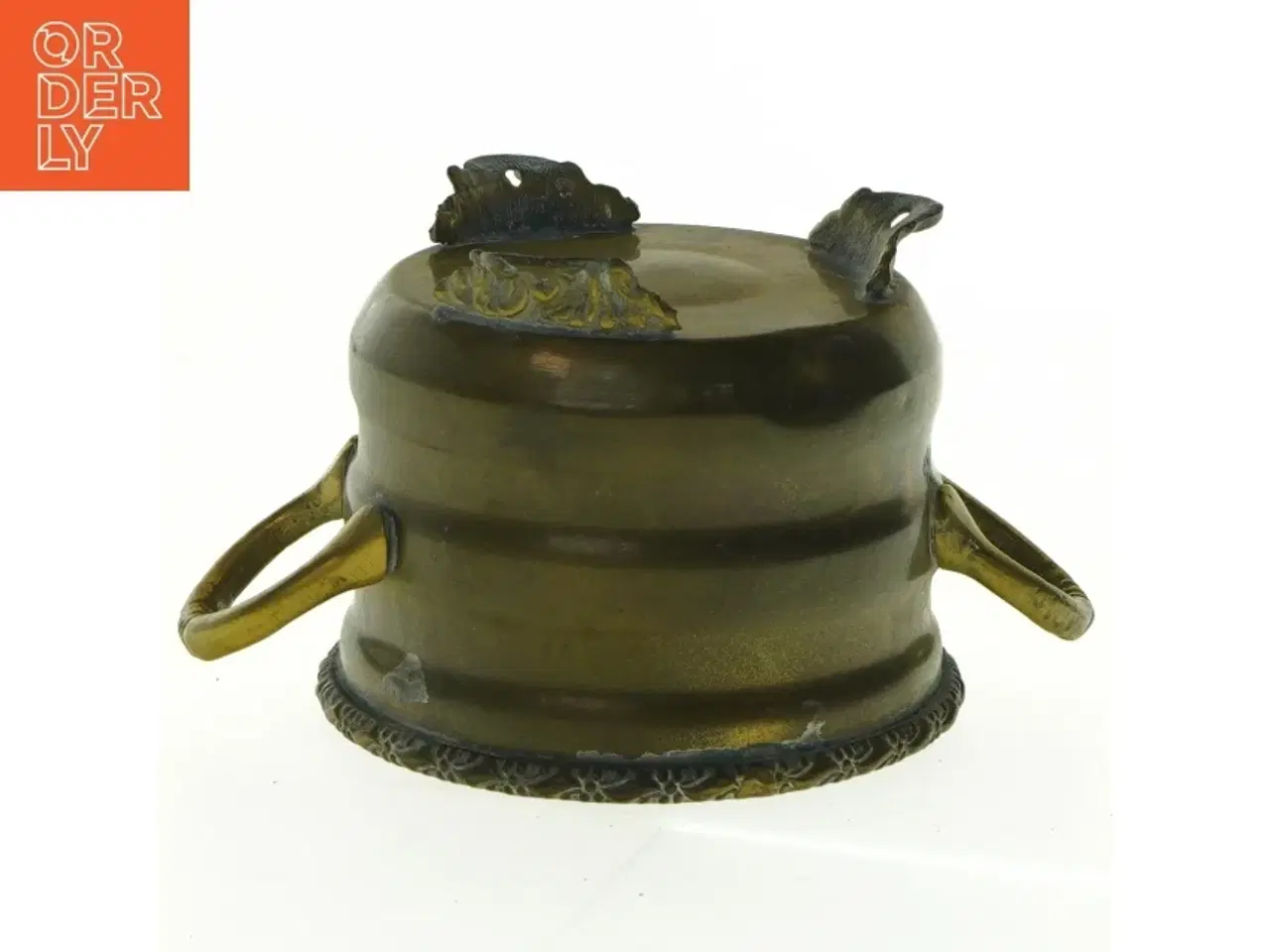 Billede 2 - Vintage messing urtepotte (str. 12 x 9 cm)