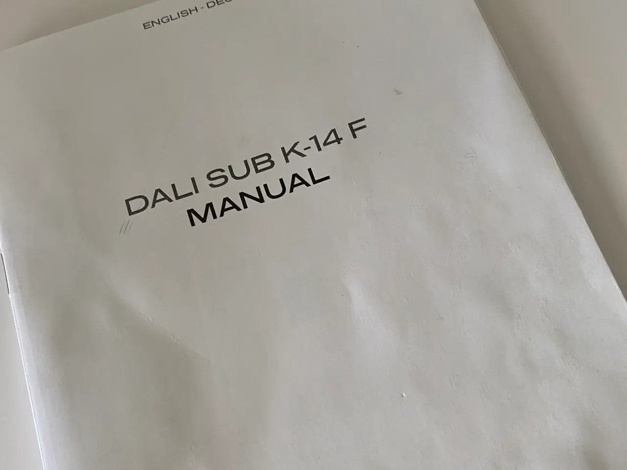 Billede 5 - Dali K-14 F Subwoofer.