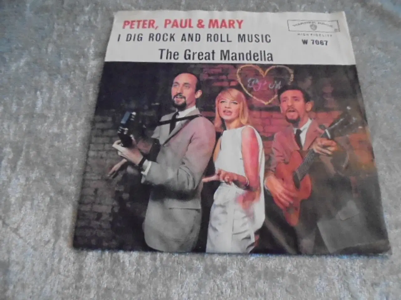 Billede 1 - Single: Peter, Paul & Mary – The Great Mandella 