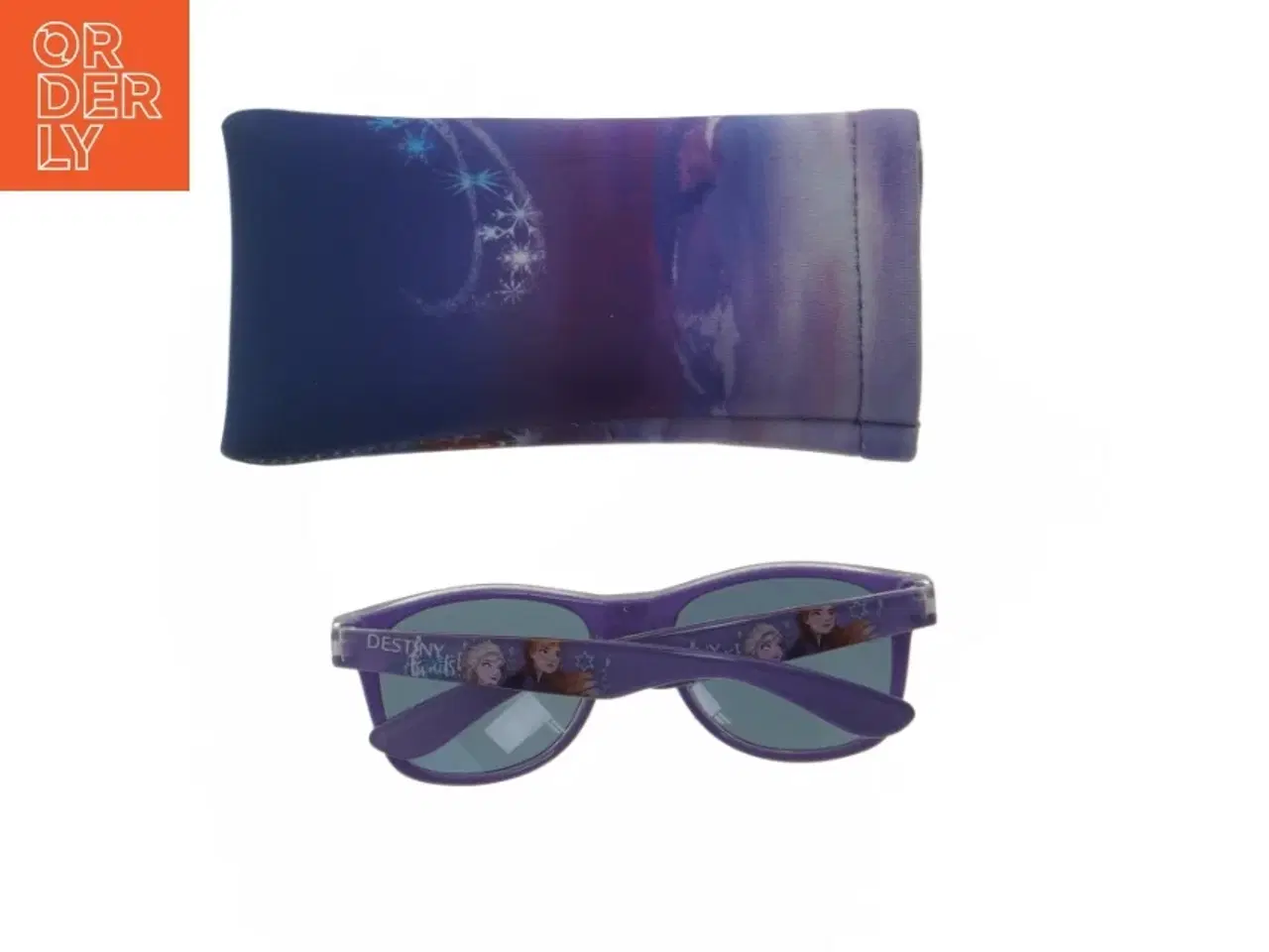 Billede 2 - Disney Frozen solbriller til børn med etui fra Disney (str. 13 cm)