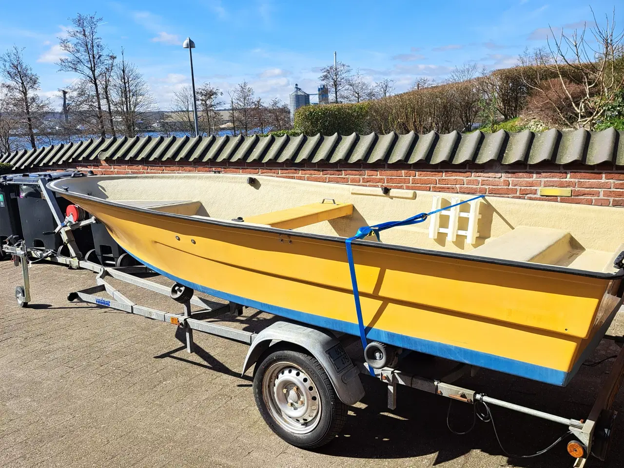 Billede 2 - Jolle 14F, 4 hk Yamaha motor & Variant trailer