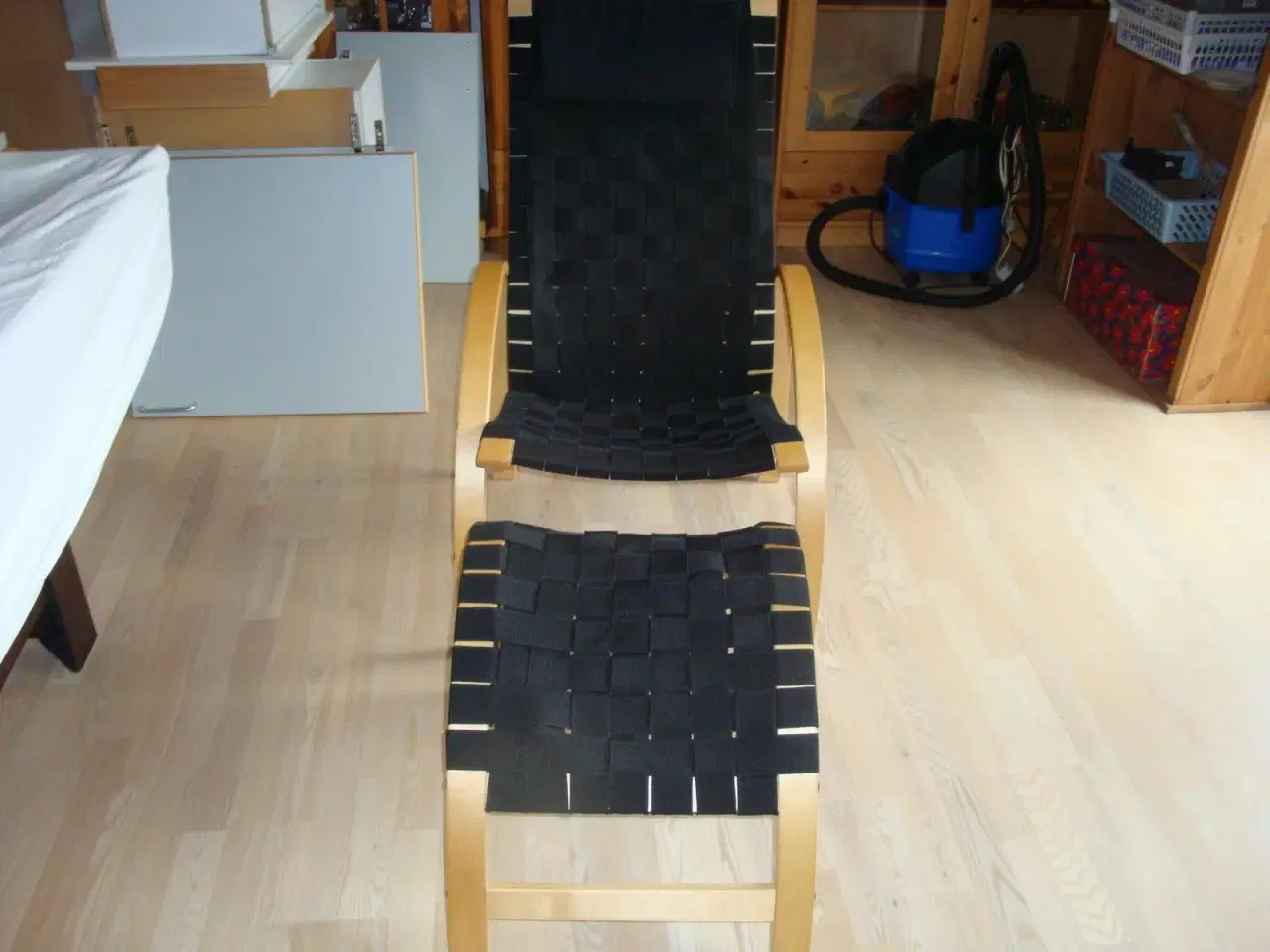 Billede 2 - Lænestol med skammel