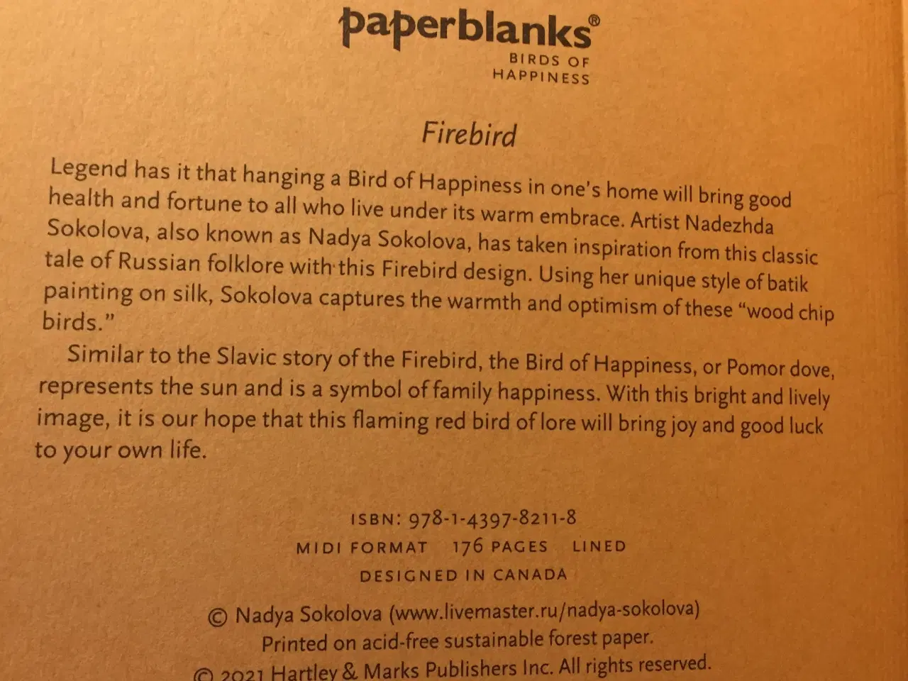 Billede 3 - Paperblanks Firebird