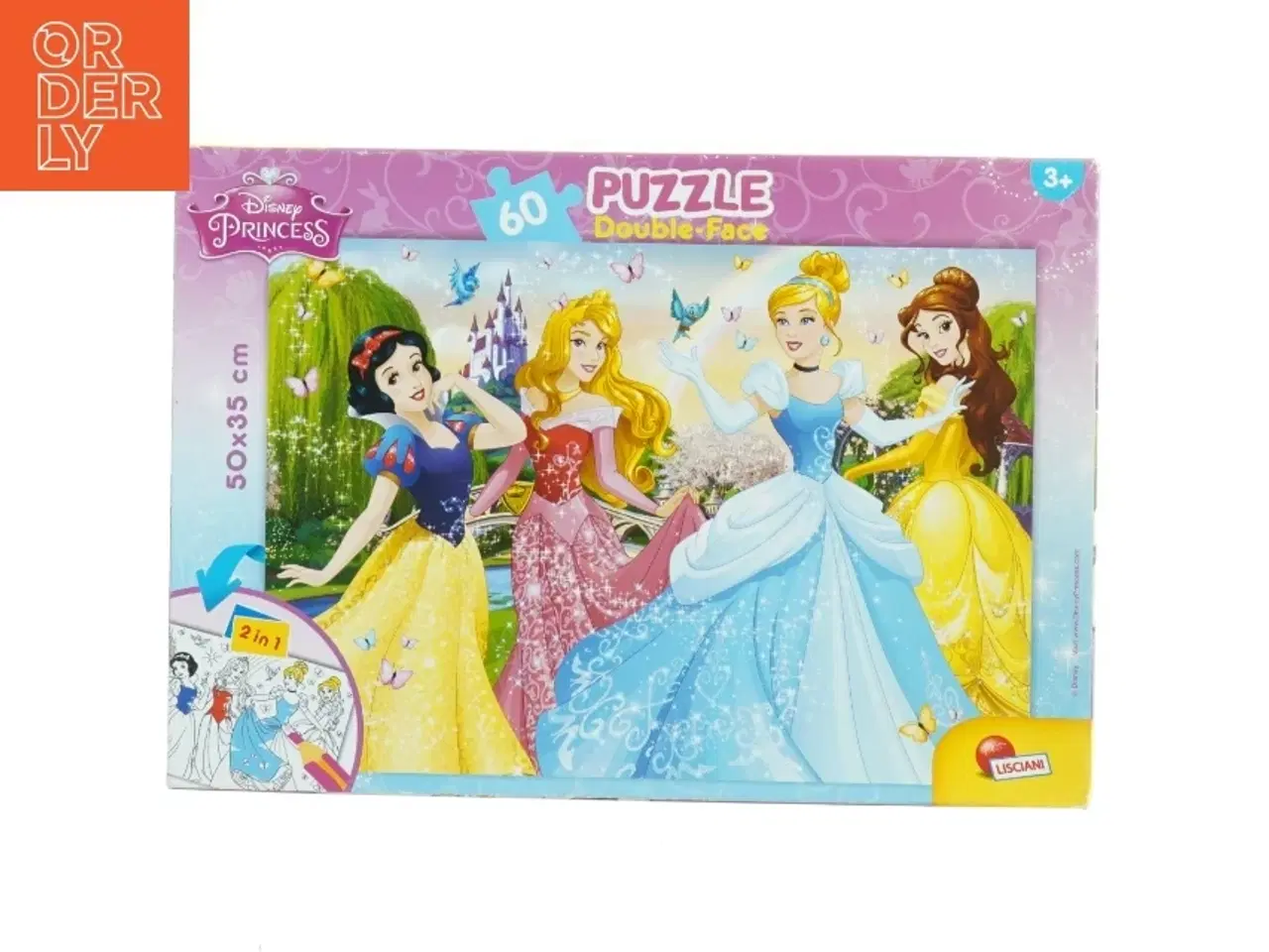 Billede 2 - Disney prinsesse puslespil fra Lisciani (str. 35 x 25 cm)