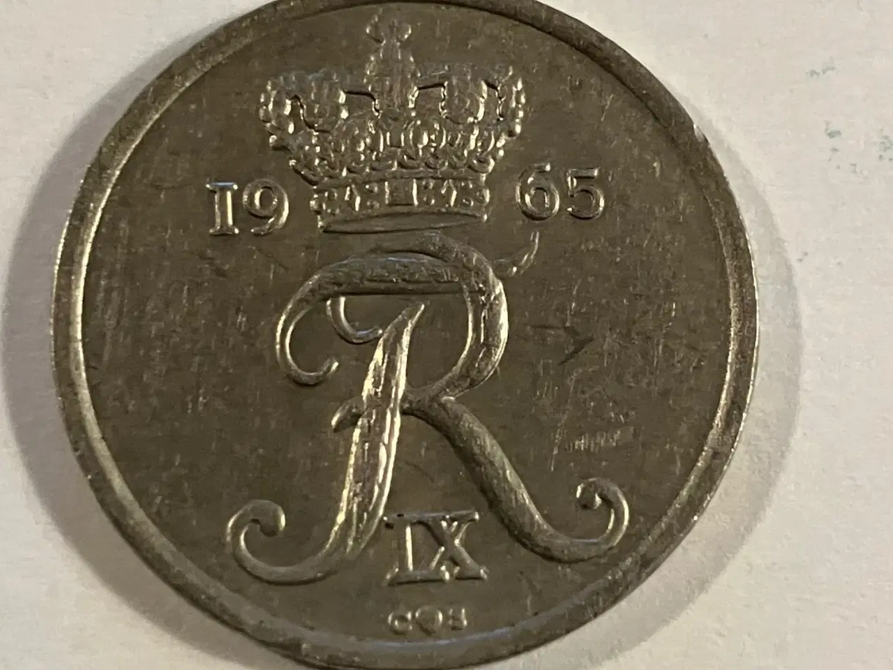 Billede 1 - 25 Øre 1965 Danmark