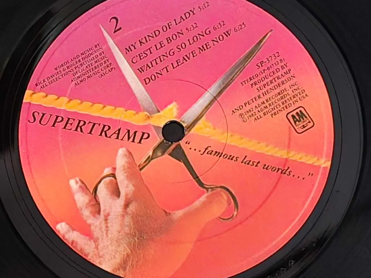 Billede 6 - Supertramp: Famous Last Wotfs
