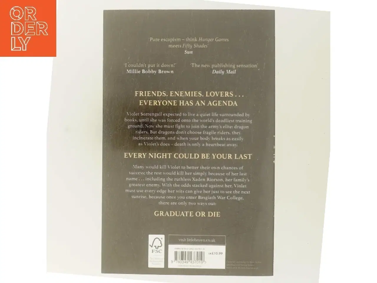 Billede 3 - Fourth Wing af Rebecca Yarros (Bog)