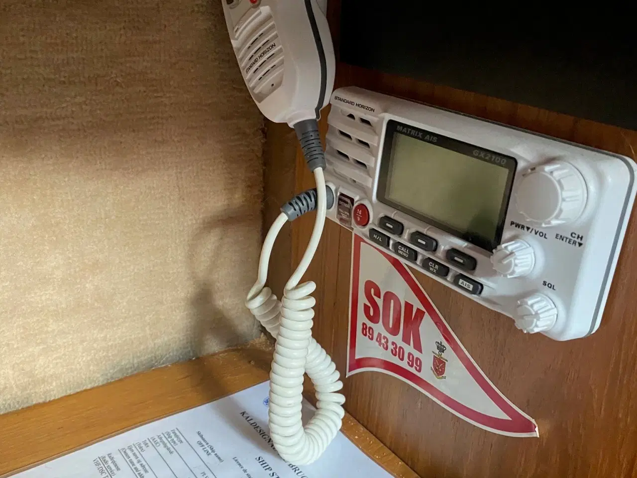 Billede 15 - Velholdt Mascot 28 motorsejler – sejlklar