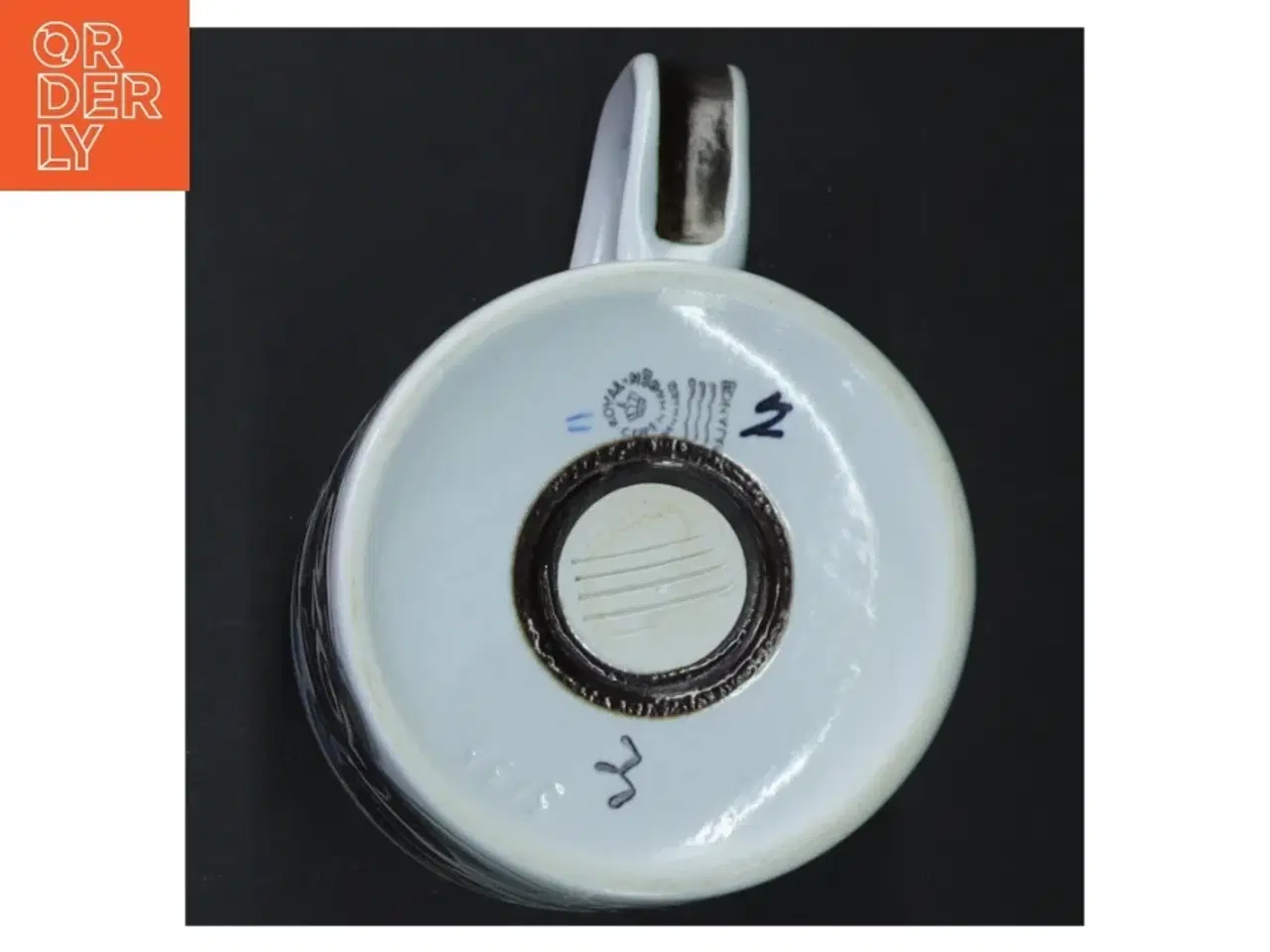 Billede 3 - Keramikkrus med årstal fra Royal Copenhagen, 1976 (str. 11,5 cm)