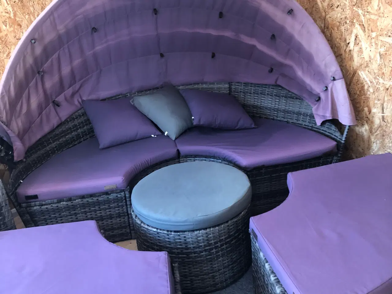 Billede 2 - Rund udendørs daybed