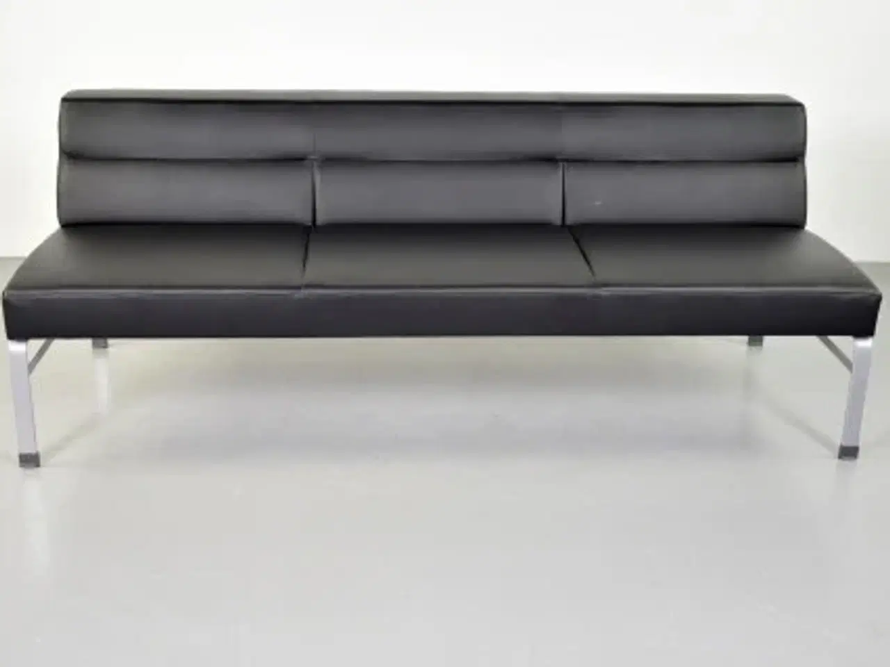 Billede 1 - Kinnarps wilson sofa i sort læder