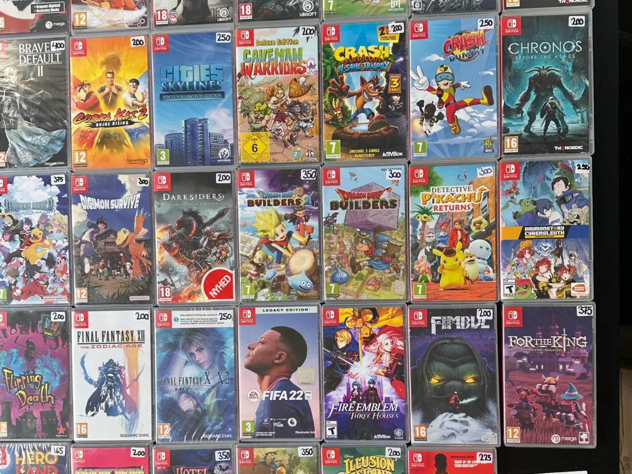 Billede 6 - 130 stk Nintendo Switch Spil Sælg