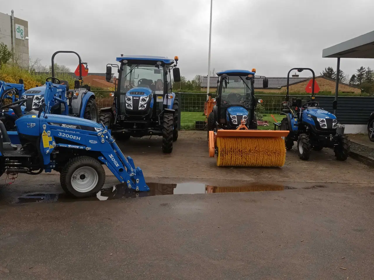 Billede 13 - Ny Solis Diesel traktor med 4 wd 