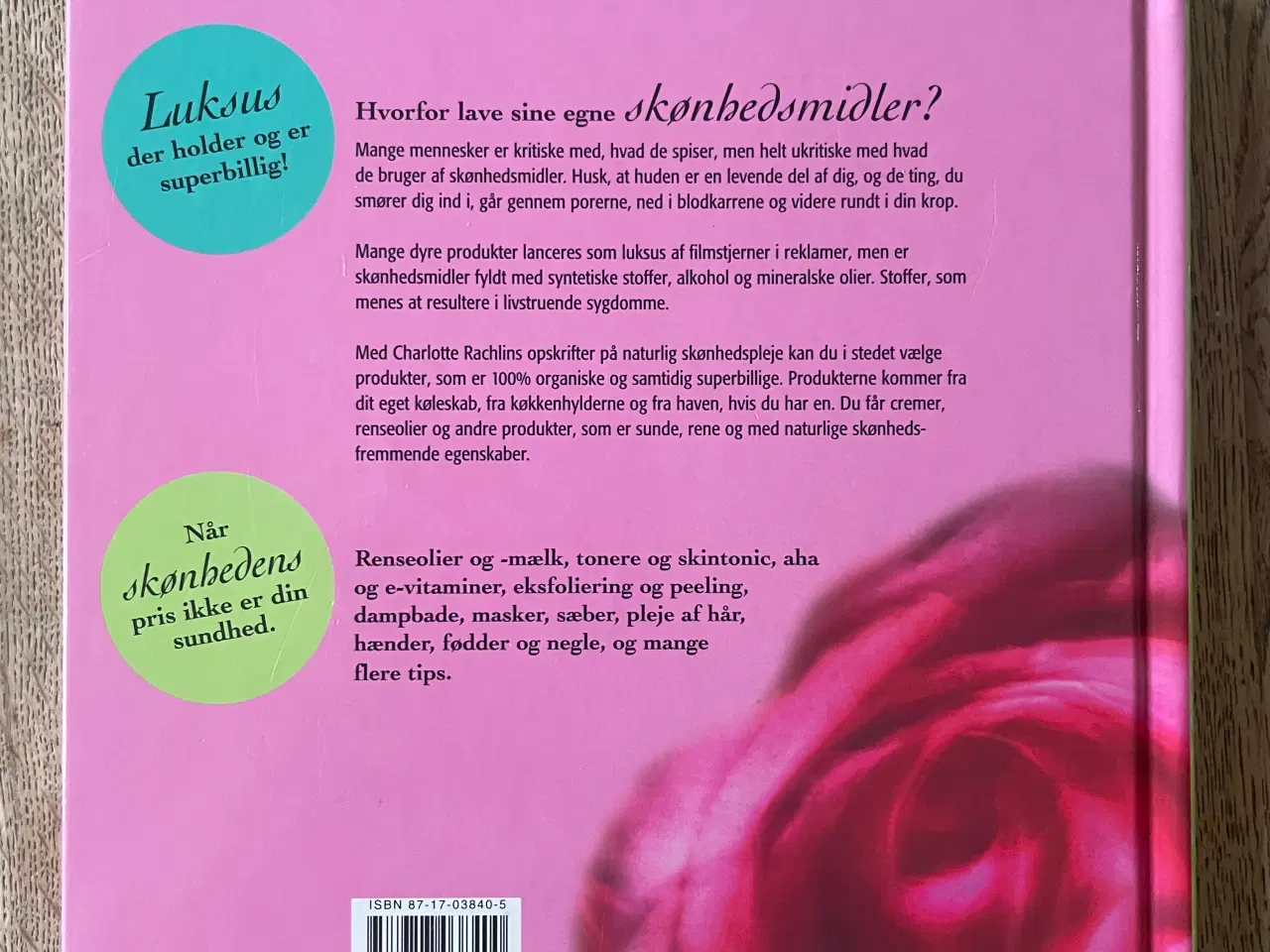 Billede 2 - Smuk med naturens produkter, Charlotte Rachlin