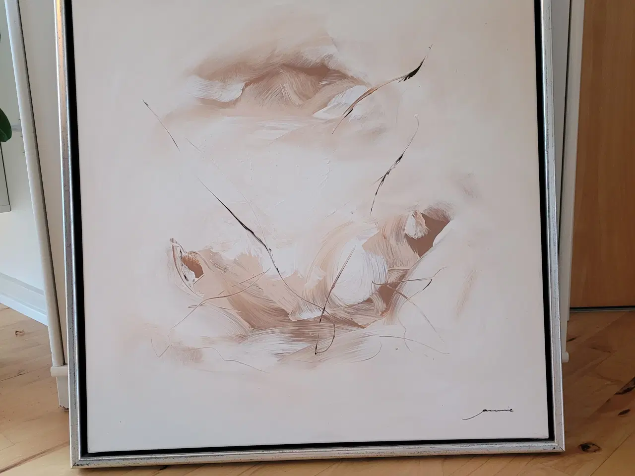 Billede 2 - Maleri, Jannic Biilmann, 65 x 65 cm