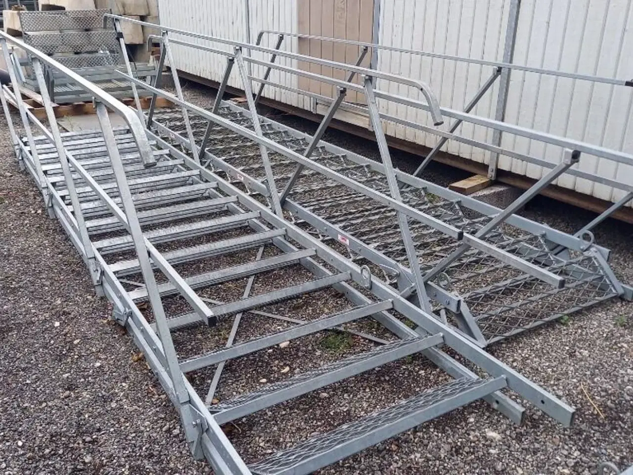 Billede 1 - Trapper for container/skur 2 stk.