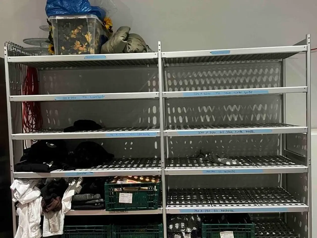 Billede 1 - Dankok reol H 200 B 232 med 14 hylder