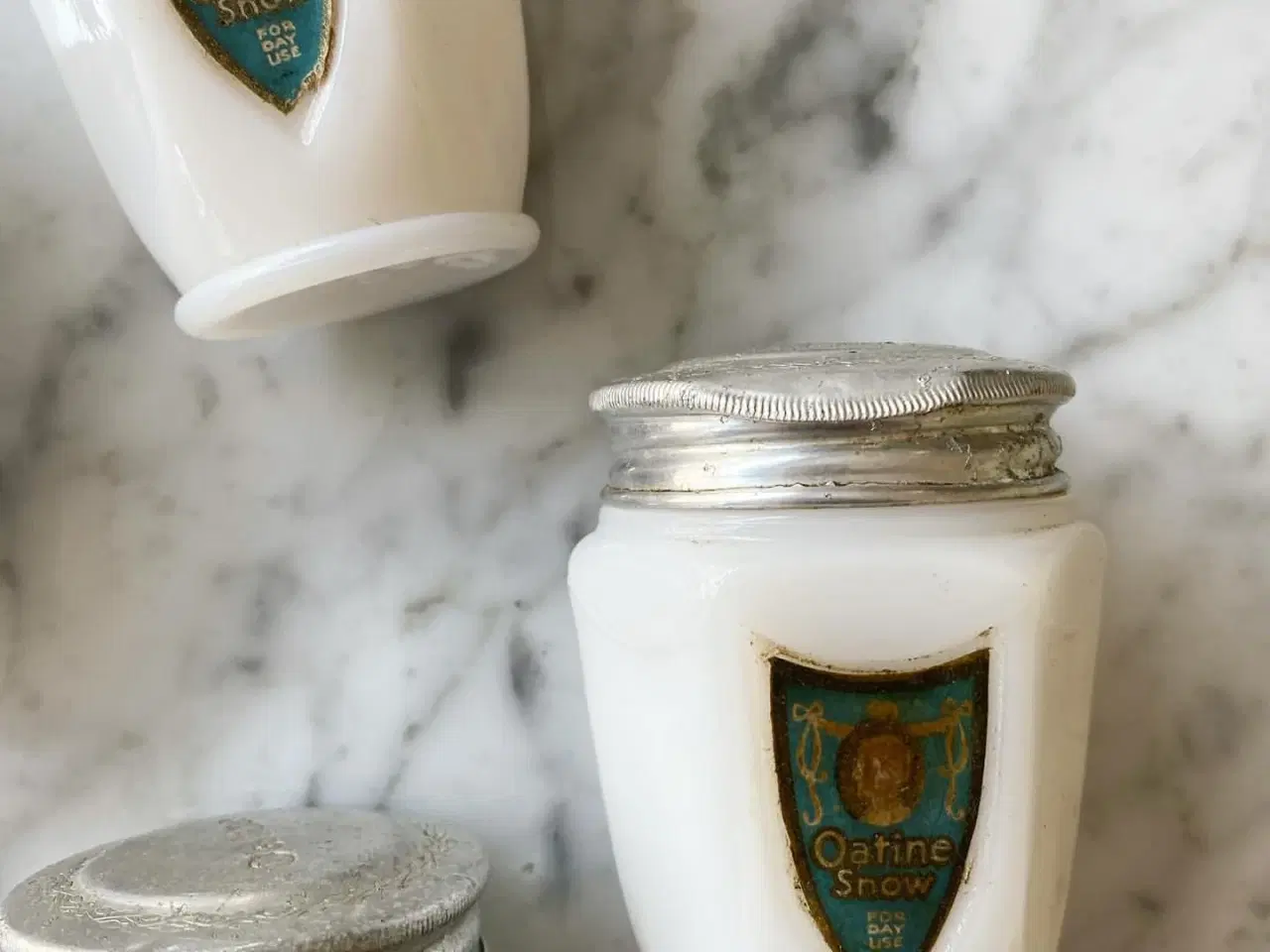 Billede 6 - Oatine, vintage ansigtscremekrukke, pr stk