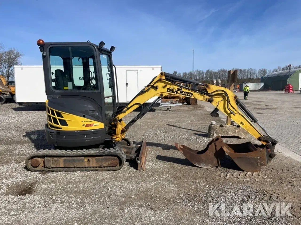 Billede 4 - Gravemaskine New Holland E26B SR med skovle