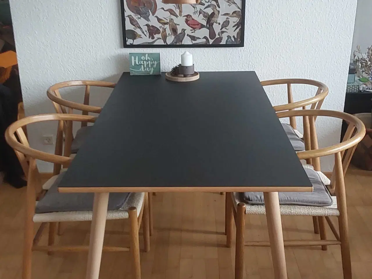 Billede 1 - Poul Volther for FDB. Spisebord model C3 5B, black