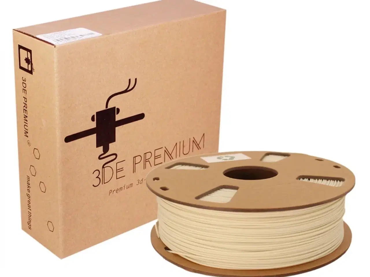 Billede 1 - Warm White - 3DE Max- PLA - 1.75mm