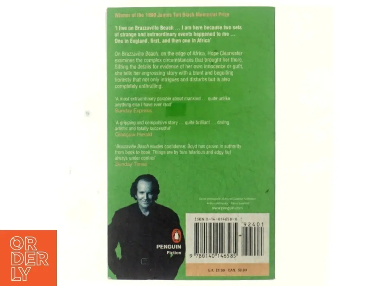 Billede 3 - Brazzaville Beach : a novel af William Boyd (Bog)