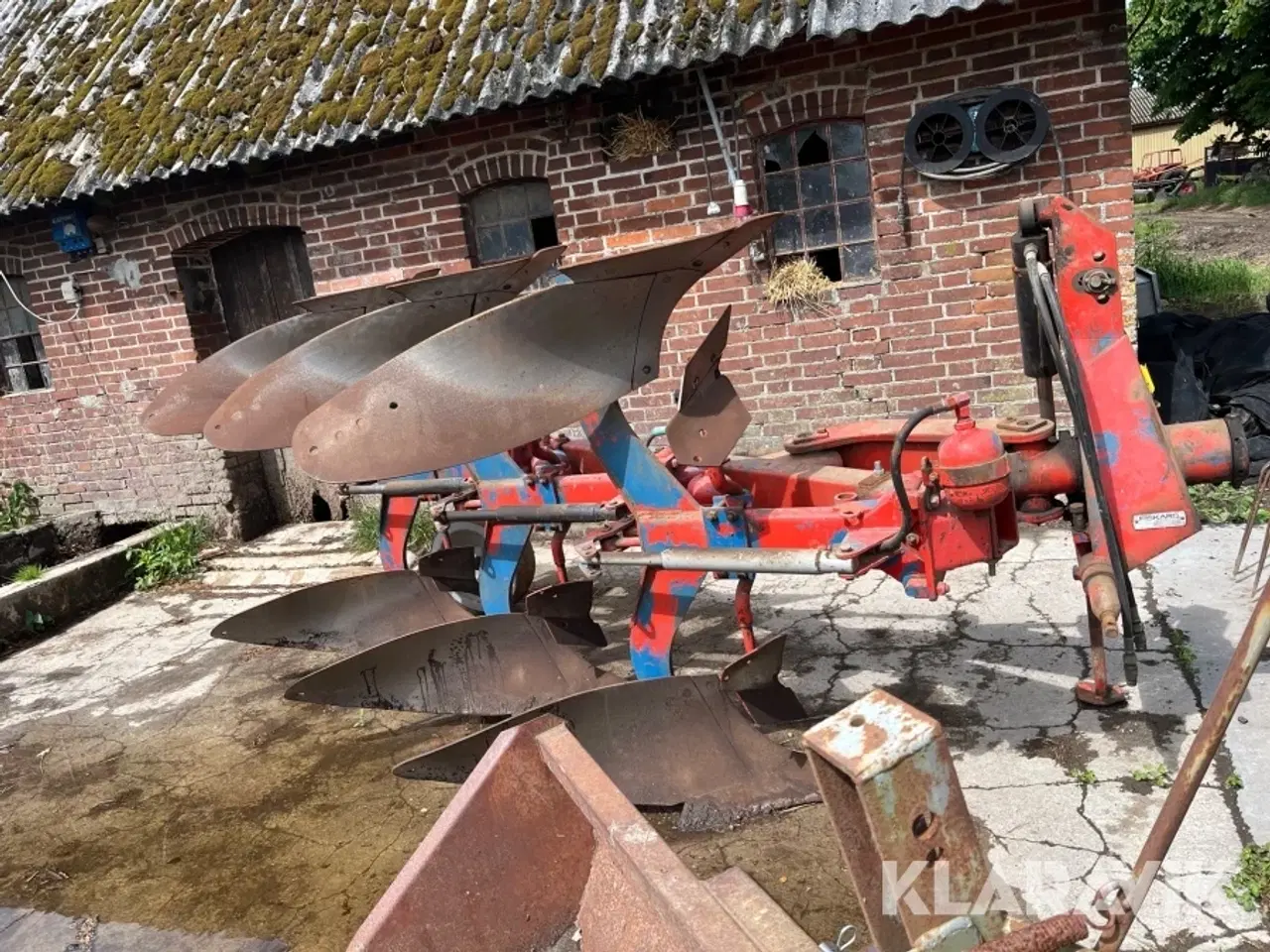 Billede 7 - Plov Fiskars Agrolux 3 fugert vendeplov