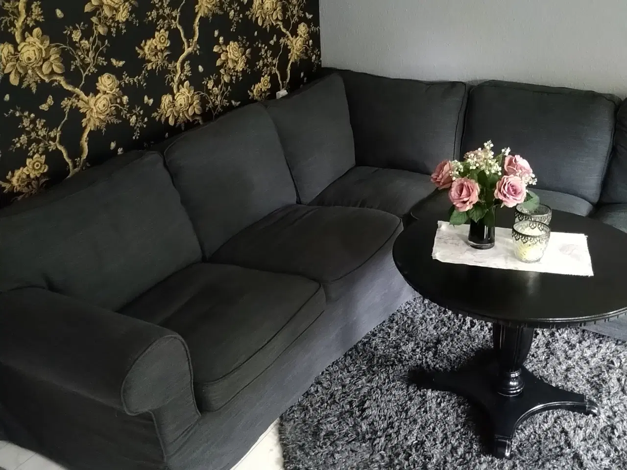 Billede 2 - Ektorp hjørnesofa hillared antracit