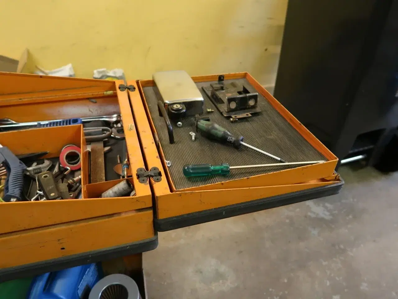 Billede 5 - Værktøjsvogn med div. Værktøj m.m.