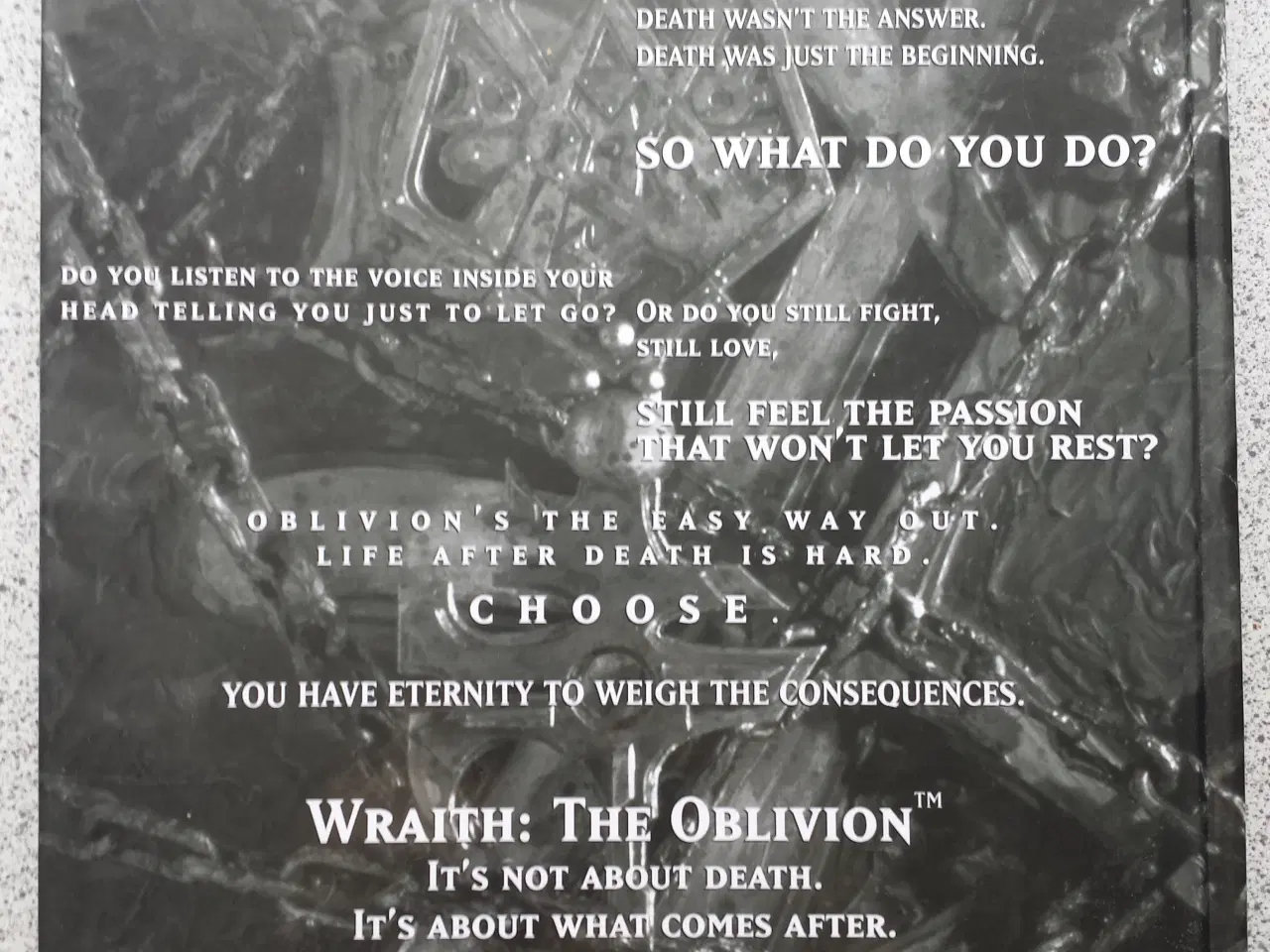 Billede 2 - Wraith - The Oblivion, World of Darkness