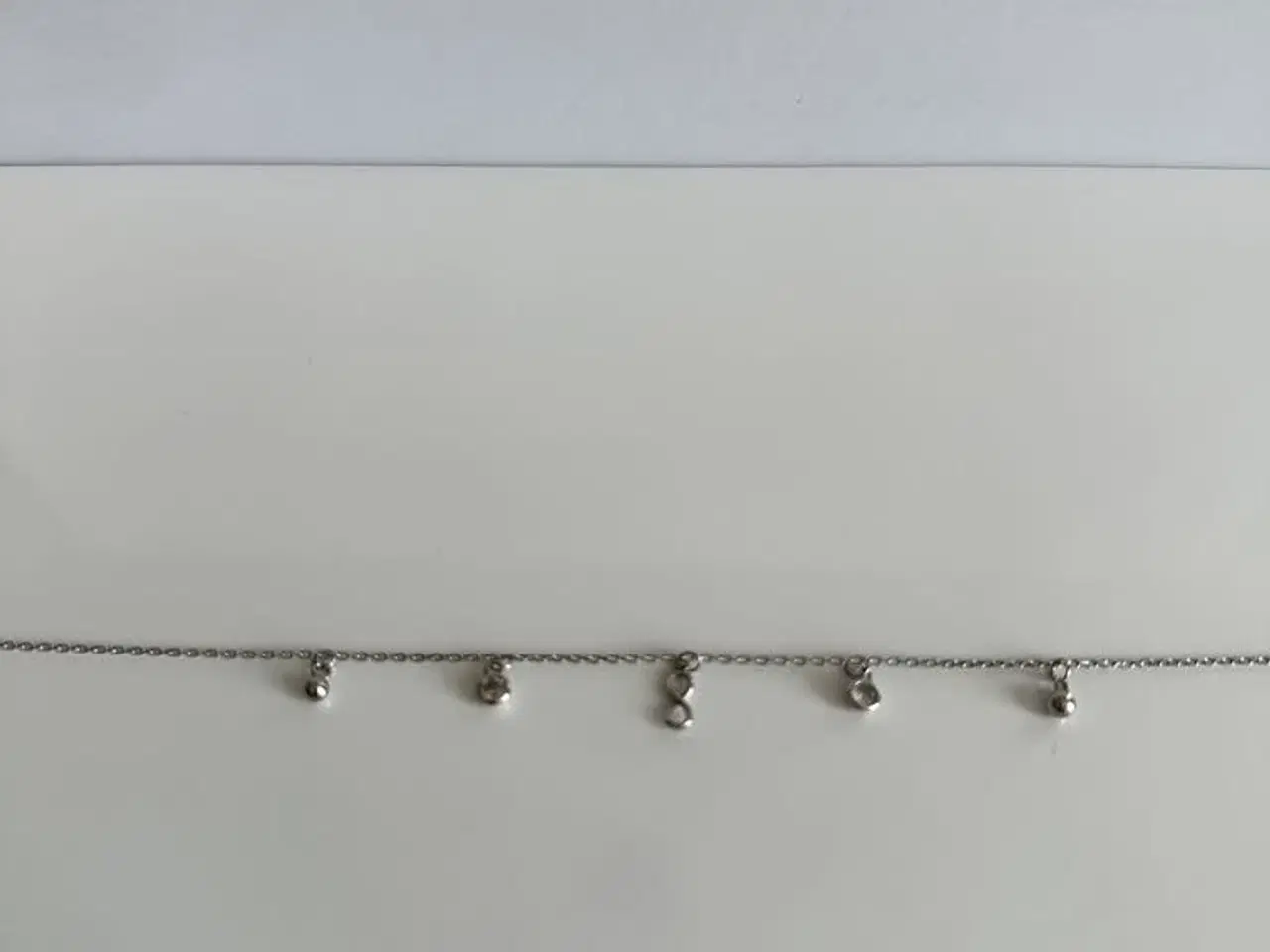 Billede 1 - Halskæde i Sterling Sølv med vedhæng 
