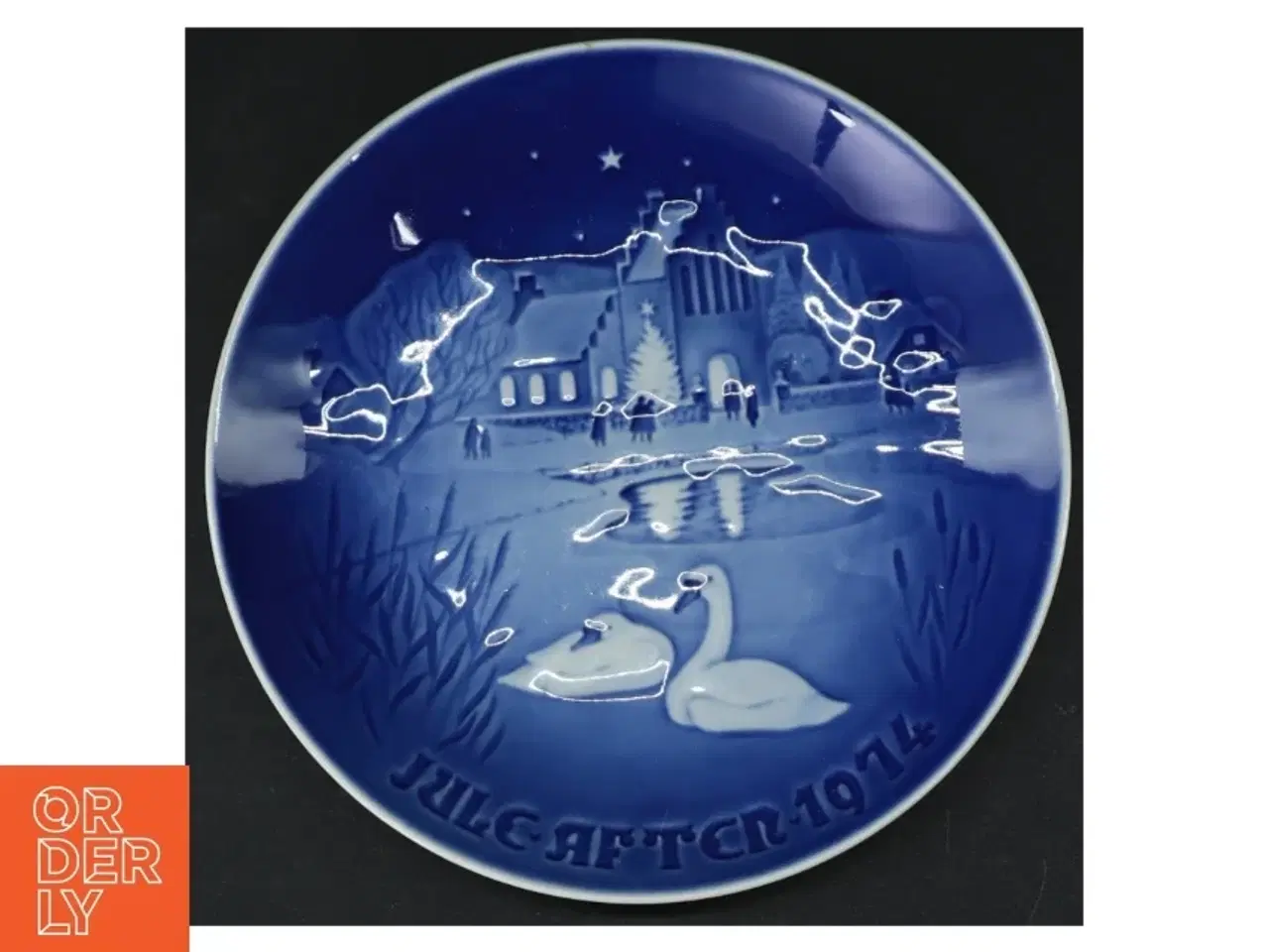 Billede 1 - Juleplatte royal copenhagen fra 1974
