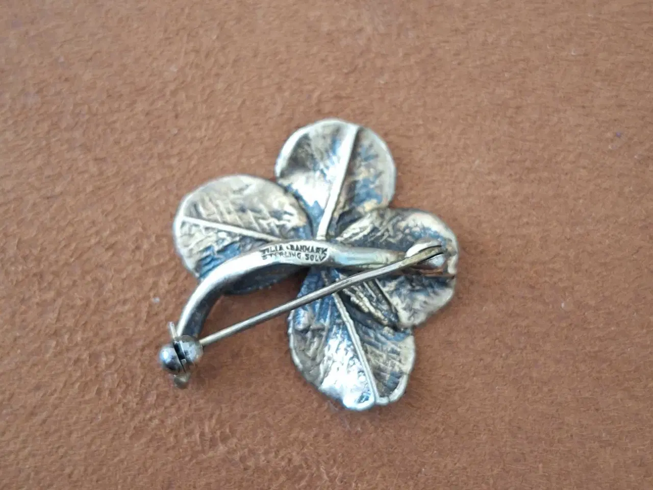 Billede 3 - Forgyldt broche 