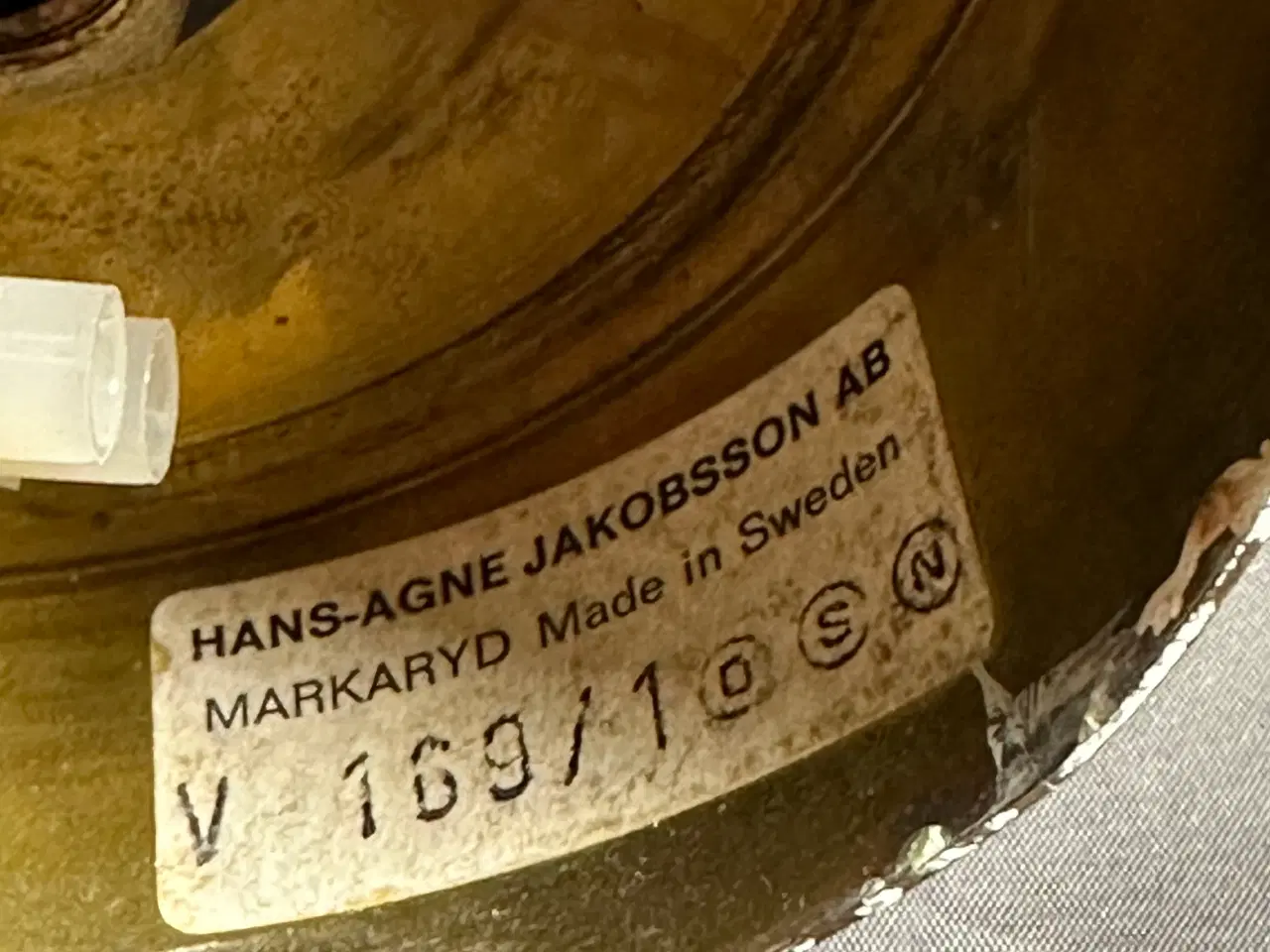 Billede 3 - 2 messing væglamper design: Hans-Agne Jakobsson