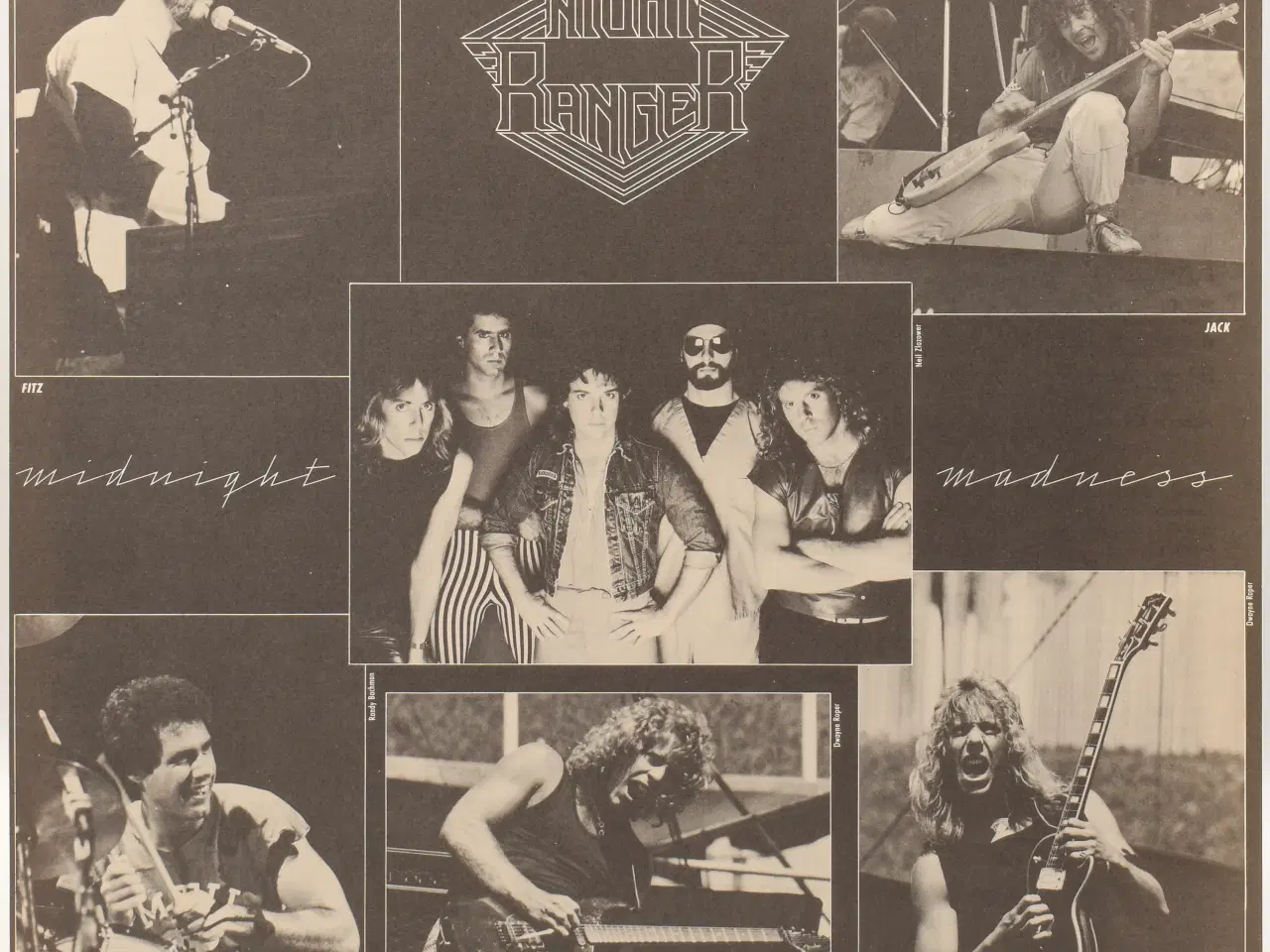 Billede 3 - Night Ranger - Midnight Madness -JAPAN 1983 EX/EX