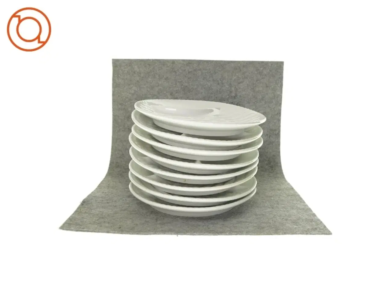 Billede 1 - Asparges tallerkener 8 styk (str. Ø: 24 cm)