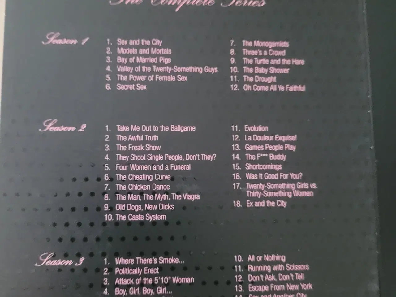 Billede 3 - Sex and the city box