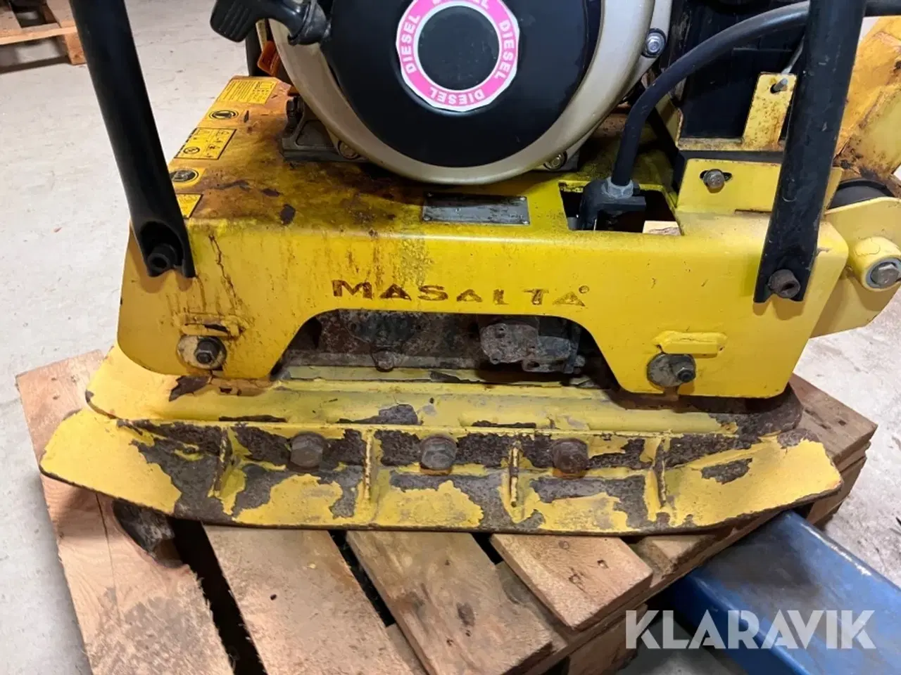 Billede 8 - Pladevibrator Masalta MS130-1
