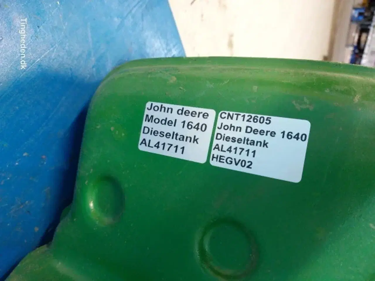 Billede 14 - John Deere 1640 Dieseltank AL41711