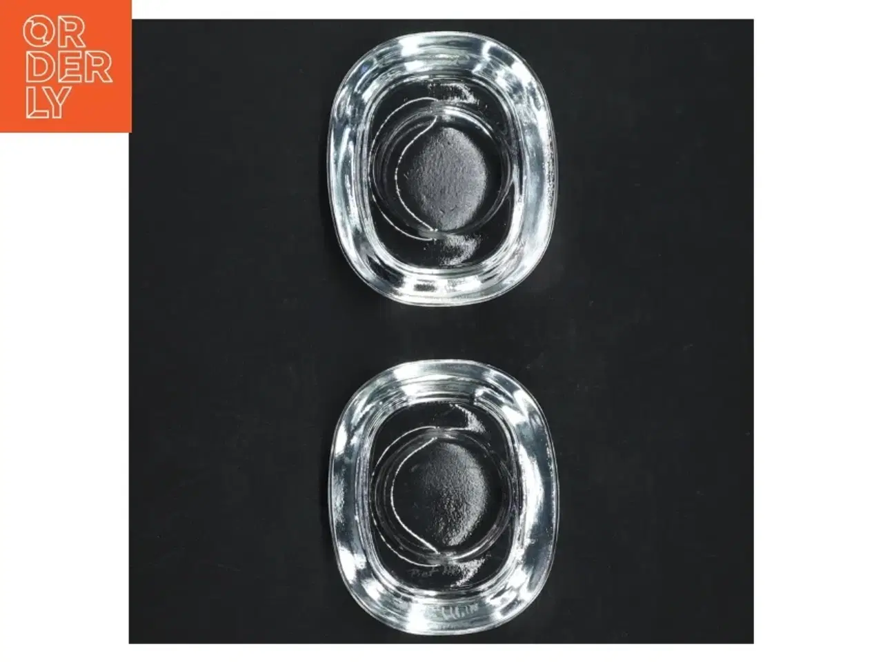 Billede 3 - Piet Hein glasskåle (str. 9 x. 7,5 cm)
